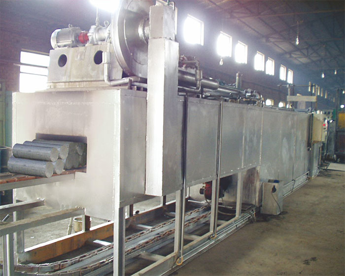 高效節(jié)能鋁棒加熱爐、長(zhǎng)棒熱剪爐